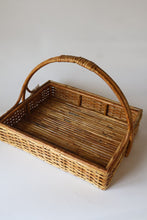 Load image into Gallery viewer, CANE TRAY WITH HANDLE