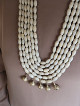 Load image into Gallery viewer, Goulu Timeless Necklace Glass Beads with Bell