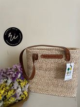 Load image into Gallery viewer, BANANA FIBRE BAG HAMPER
