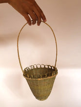 Load image into Gallery viewer, TRADITIONAL BAMBOO SMALL BASKET
