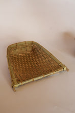 Load image into Gallery viewer, TRADITIONAL SMALL BAMBOO WINNOWING TRAY
