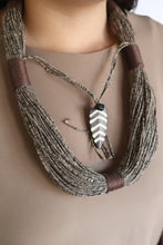 Load image into Gallery viewer, Goulu Statement Handcrafted Necklace
